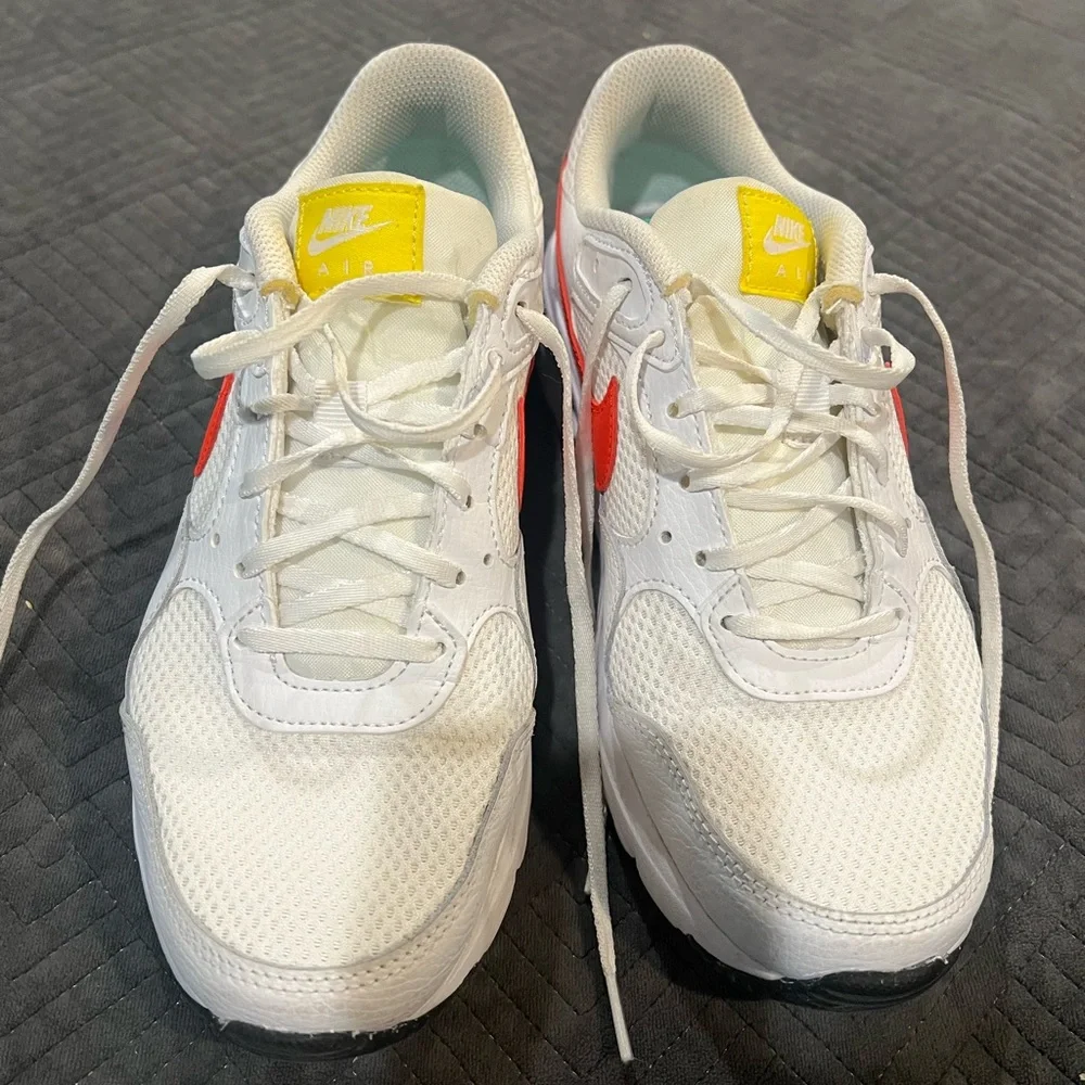 Nike Air Max SC "White/Pink Foam/Light Laser Orange/Bright Crimson" Women's Sz 8 - Picture 2 of 6